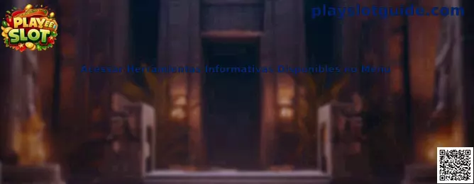 Herramientas informativas disponibles en el menú de Play Slot