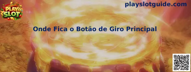 Botón de giro principal en Play Slot
