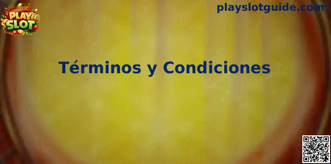 Términos y Condiciones Play Slot MX